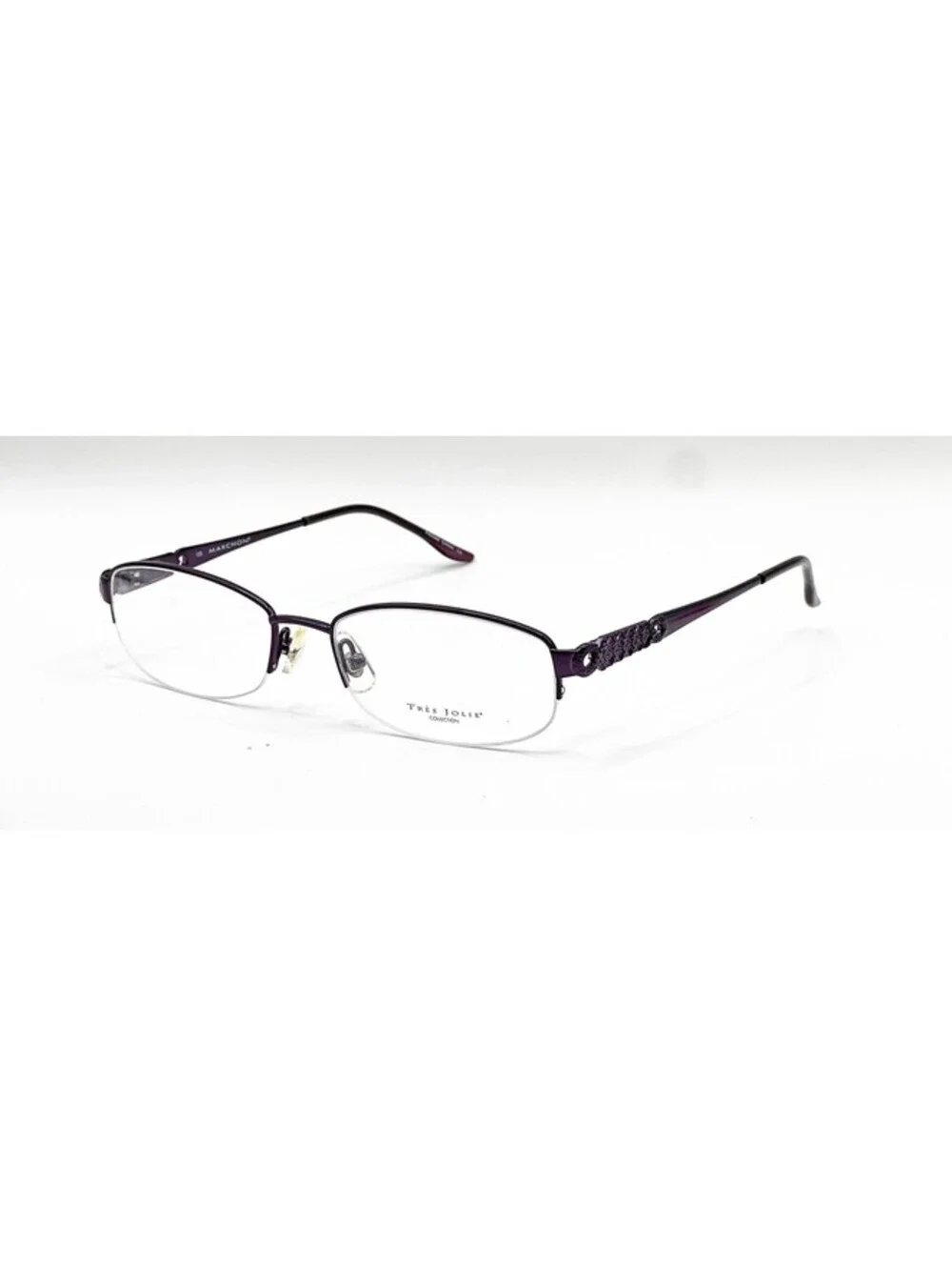 Tres Jolie 143 Eggplant Authentic Eyeglasses 53-17-135